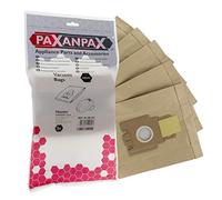 Paxanpax VB292 Compatible Paper Bags For Hoover 'H30/H30+' Arianne, Amigo, Athos, Discovery, Dustman TC4210, Elios 1400, Octopus, Purepower Pets, Sensory, Telios, Telios Plus Series (Pack of 5)