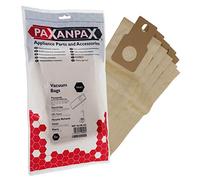 Paxanpax VB453, Compatible Paper Vacuum Bags for Panasonic 'U2E/U20E/U20AB' MCE, MCUG300, Icon Upright Series (Pack of 5), Brown