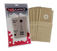 Paxanpax VB817, Compatible Paper Bags for Electrolux 'E82/E82N' Highlight Z2905, Powerlite Z2250, The Boss Z2270, Enviro Vac Z2952A Series (Pack of 5), Brown