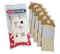 Paxanpax VB820, Compatible Paper Bags for Karcher A2000-A2099, WD2000-WD2399, MV2 Series (Pack of 5), Brown