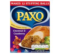 Paxo Chestnut & Cranberry Stuffing Mix, Perfect for Christmas Dinners, 170g (Pack of 1)