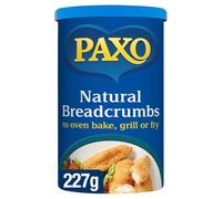Paxo Quick and Easy Natural Breadcrumbs, 227 g Drum (Pack of 1)