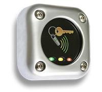 Paxton Proximity 390-747 Metal Reader - Satin Chrome
