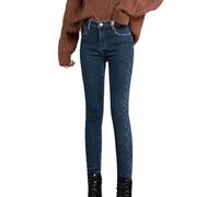 pay in 5 monthly payments items the deal Womens Leggings Thermal Denim Jeggings High Waist Stretchy Jean Leggings Stylish Skinny Warm Leggings For Women Yoga Leggings Plus womens gym leggings
