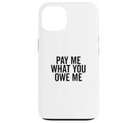 Pay Me What You Owe Me Humorous Money Request Case for iPhone 13