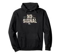 Pay Phone No Signal Gen X Analog Humor Generation Pullover Hoodie