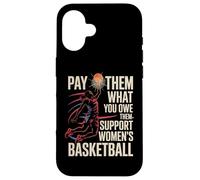 Pay Them What You Owe Them Support Basketball Case for iPhone 16