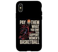 Pay Them What You Owe Them Support Basketball Case for iPhone X/XS