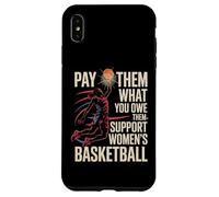Pay Them What You Owe Them Support Basketball Case for iPhone XS Max