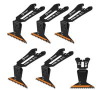 PAYA Multi Tool Blades,90° Bent High Carbon Steel Oscillating Saw Blades | Ideal for Cutting in Narrow Corners and Restricted Spaces, PY128J1,5pc