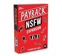 PAYBACK Card Game NSFW Expansion Pack - Adult Party Card with Hidden Powers & Embarrassing Spell Effects, Game Night Add-On, 2-6 Players (12 Cards)