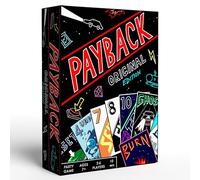 PAYBACK Original Edition - Fast-Paced Family Card Game for All Ages | Party Game with Betrayal, Strategy & Chaos | Easy to Learn, Magnetic Box, UNO-Style Fun