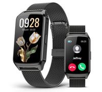 paybay Fitness Tracker Watch for Women Men, Step Counter Compatible with iPhone Android, IP68 Waterproof Activity Tracker 110+ Sports Pedometer with Sleep Monitor (Classic, Black, 1.57)