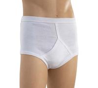 Payden Men’s Cotton Y-Front Briefs - Soft, Breathable & Sweat-Absorbent Underwear with Stretch Fit and Durable Elastic Waistband