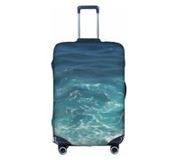 PAYDYLONA The Deep Ocean Printed Travel Luggage Cover-Scratch-Resistant,Waterproof & Dustproof, a Must-Have Travel EssentialL