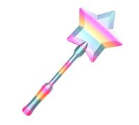 Payment Wand Holder - 3D Printed Funny Contactless Card Device, Star Design Novelty Stuffing Payment Accessory Tool | Paiem Lightweight Portable Gadget, Rainbow, Se référer au descriptif, Refer to