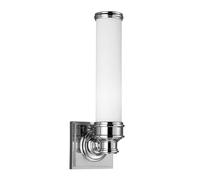 Payne 1 Light Indoor Wall Light Polished Chrome IP44 G9 Netlighting Grey One Size