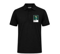 Payne Stewart Miami Dolphins Golf Icon Frame Men's Polo Shirt - Black / 2XL