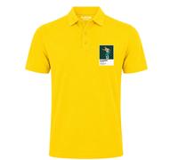 Payne Stewart Miami Dolphins Golf Icon Frame Men's Polo Shirt - Yellow / XL