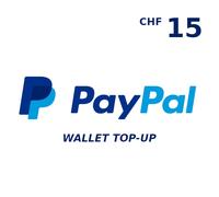 PayPal Wallet CHF 15 Top Up