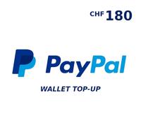 PayPal Wallet CHF 180 Top Up