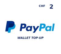 PayPal Wallet CHF 2 Top Up