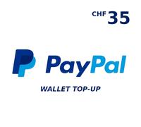 PayPal Wallet CHF 35 Top Up
