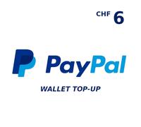 PayPal Wallet CHF 6 Top Up