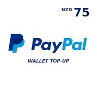 PayPal Wallet NZD 75 Top Up