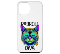 Payroll Diva Human Resources Finance Funny Timesheet Case for iPhone 12 mini