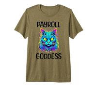 Payroll Goddess Human Resources Finance Funny Timesheet Premium T-Shirt