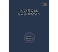 payroll logbook: for small business and a manager gift