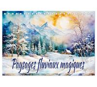 Paysages fluviaux magiques (Calendrier de bureau 2027 DIN A5 vertical), CALVENDO calendrier mensuel: Une année de repos et de détente au milieu de paysages à couper le souffle.