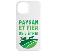 Paysan et Fier de l’Être Fierté Agricole pour Homme Case for iPhone 14