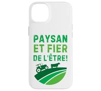 Paysan et Fier de l’Être Fierté Agricole pour Homme Case for iPhone 14 Plus