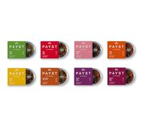 Payst 8 x 100g Thai Curry Paste Gift Pack, Handmade Fresh Authentic Paste, 8 Varieties Including Massaman Green Red Jungle Yellow Panang Hung Lay