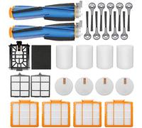 PAYUDAL Replacement Parts for Shark AV2511AE AV2501AE RV2502AE AV2501S RV2610WA RV2610WD AI Robot Vacuum with Main Roller Brush Filters Foam Side Brushes Accessories Kit
