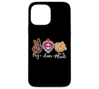 Paz, Amor Y Pan Dulce Dia de Los Muertos Sugar Skull Case for iPhone 13 Pro Max