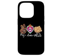 Paz, Amor Y Pan Dulce Dia de Los Muertos Sugar Skull Case for iPhone 14 Pro