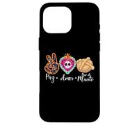 Paz, Amor Y Pan Dulce Dia de Los Muertos Sugar Skull Case for iPhone 16 Pro Max