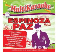 Paz, Espinoza – Exitos: Multi Karaoke Vol. 2 – CD