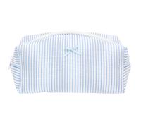 PAZIMIIK Cozy Makeup Bag Travel Cosmetic Bag for Women Soft Toiletry Bag Aesthetic Makeup Organizer Portable Large Zipper Pouch for Skincare Beauty Accessories Brushes Gauze Bear, Gauze Bear Beige