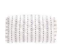 PAZIMIIK Vintage Quilted Makeup Bag Cosmetic Pouch for Brushes Pencils and Travel Make Up Accessories for Women and Girls, Star Line, 1Pcs, Vintage