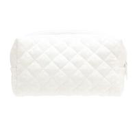 PAZIMIIK Vintage Quilted Makeup Bag Cosmetic Pouch for Brushes Pencils and Travel Make Up Accessories for Women and Girls A37