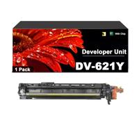 Pazyioltyor Compatible DV-621 DV621 Developer Unit Replacement Yellow
