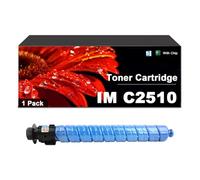 Pazyioltyor Compatible IM C2510 842561/4/3/2 Toner Cartridge Cyan