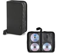 Pazzimo Hama 120 Disc Wallet CD Case For 120x CD DVD Blu-Ray Discs, Black