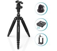 Pazzimo Tripod Aluminum Travel 146cm 3D 360° Head Camera Photo