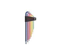 PB 2222.LH-10 RB Allen Key 90°/100° Extra Short Version with 90°-100° Possibility Sizes: 1.5/2/2.5/3/4/5/6/8/10 mm