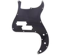 Pb Bass Pickguard 13 Hole Plastic Scratch Plate Black | Protective Film Surface, Screw-on Replacement for Pb Bass Guitar, Luthiers and Technicians
